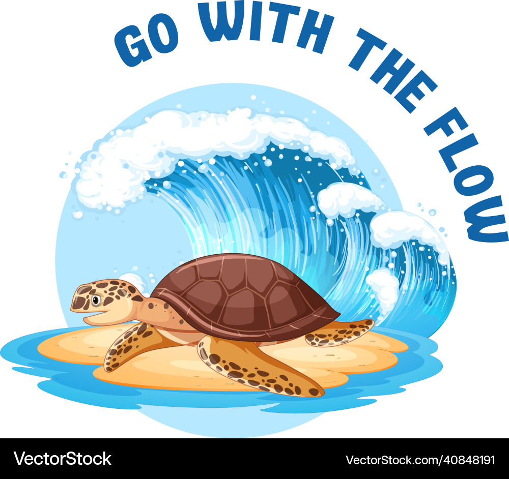 English idiom with picture description for go Vector Image