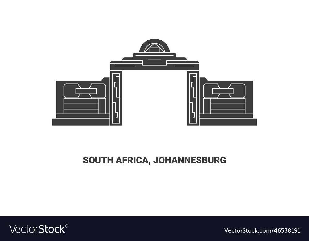 South africa johannesburg travel landmark