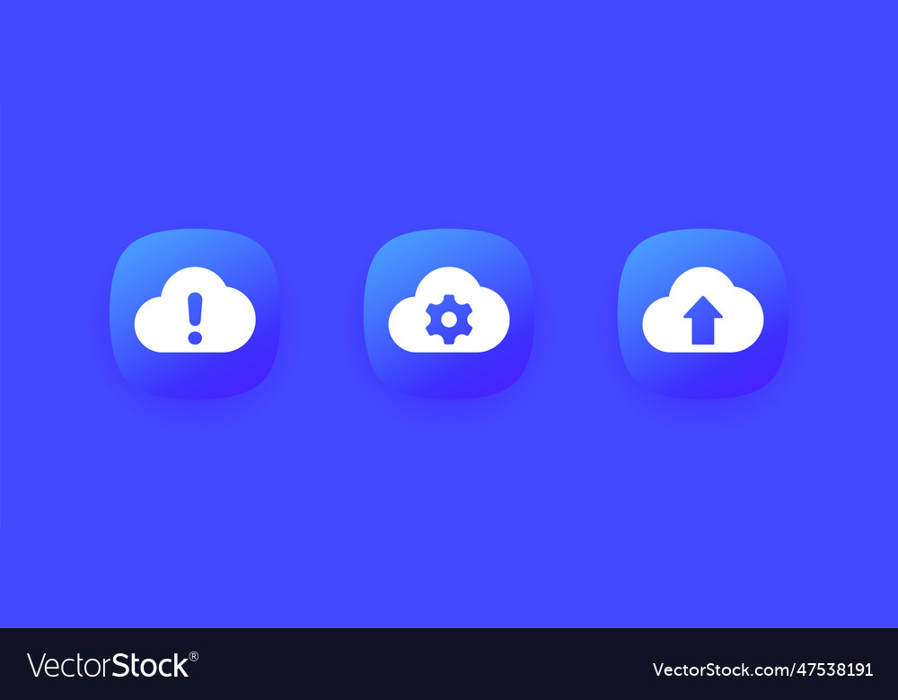 Upload error cloud computing icons for apps