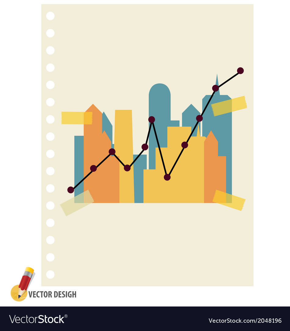 Abstract building with graph