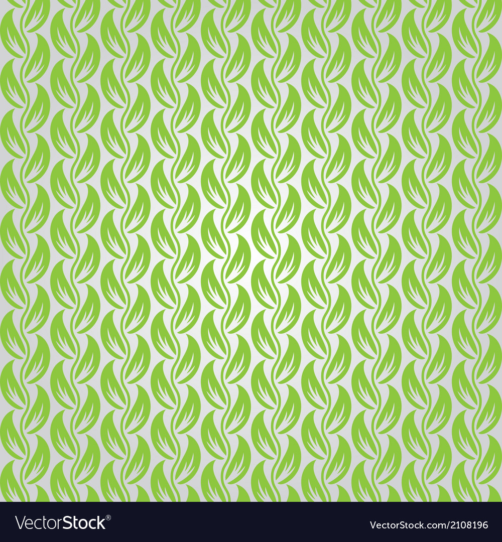 Abstract leaf seamless pattern with ethnic