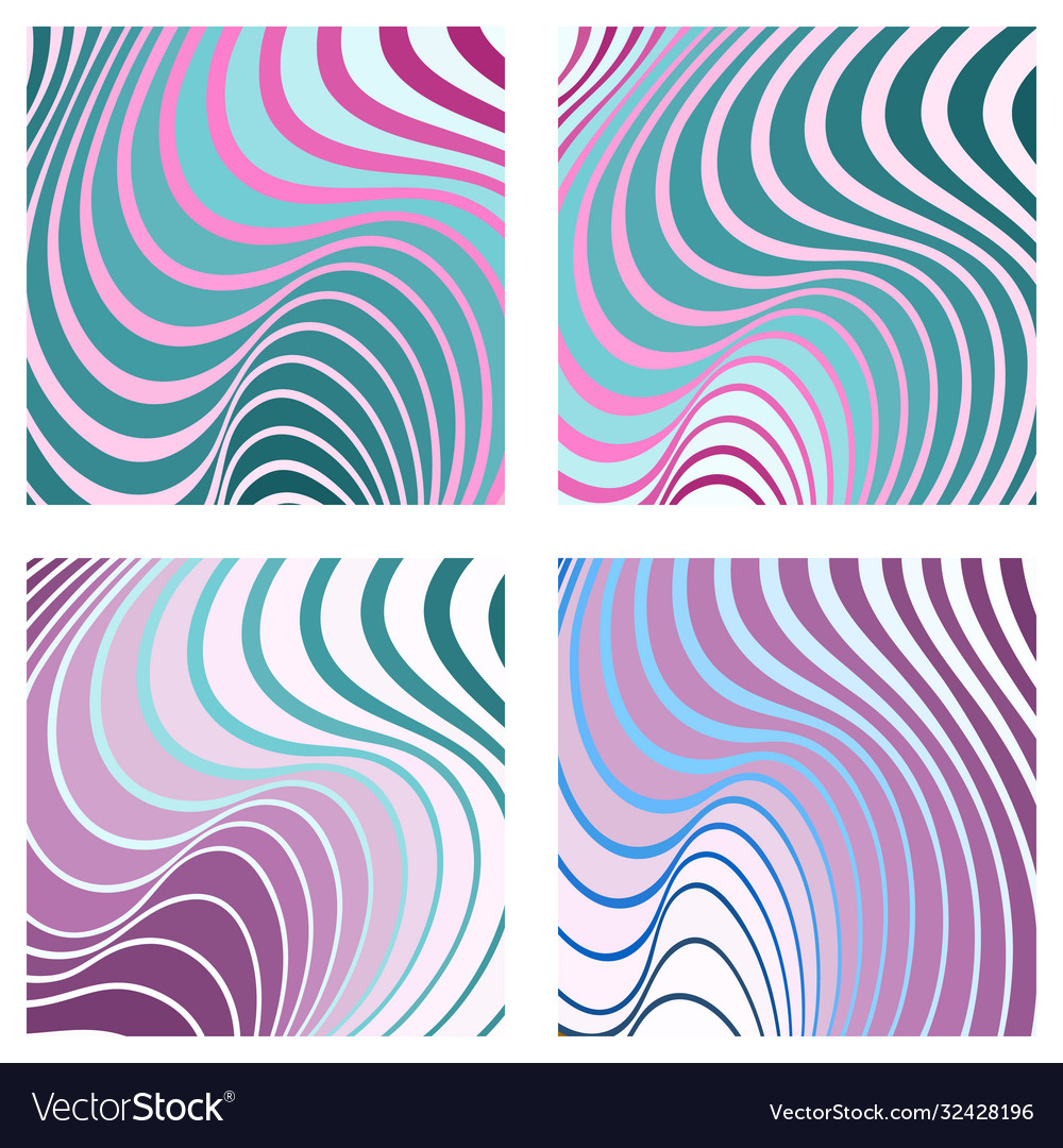 Abstract ornamental patterns set vector image Abstract ornamental patterns set