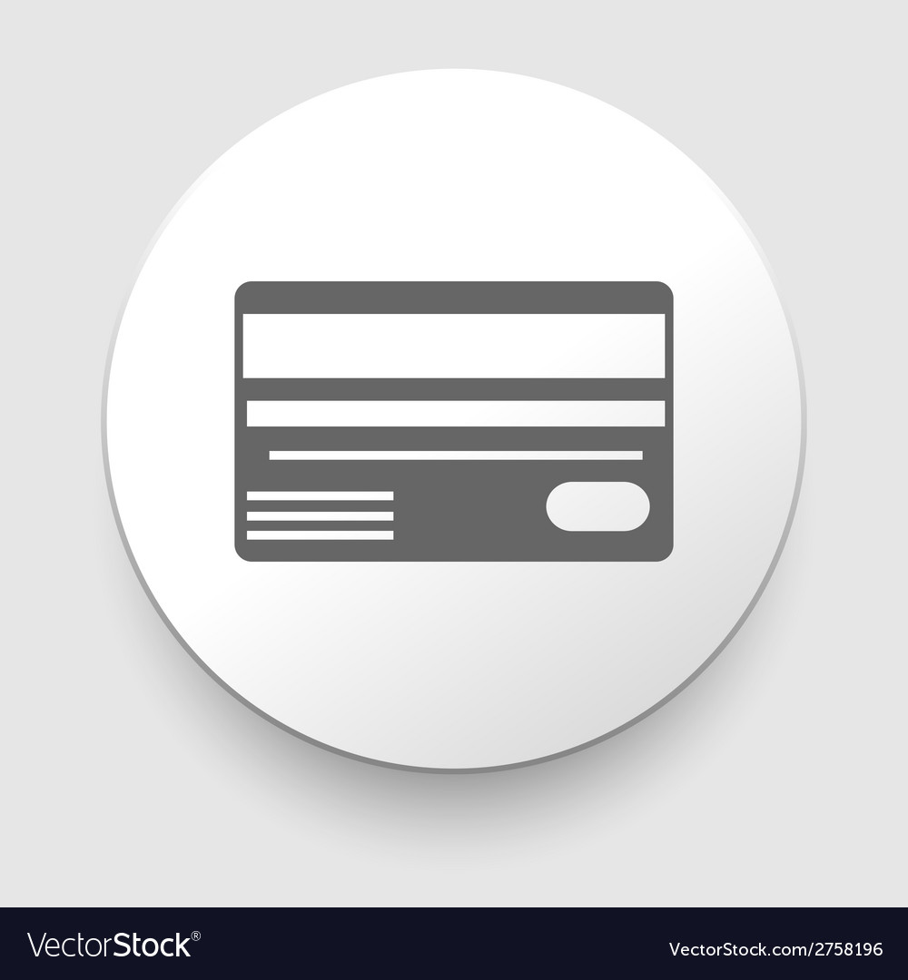 Bank credit card icon