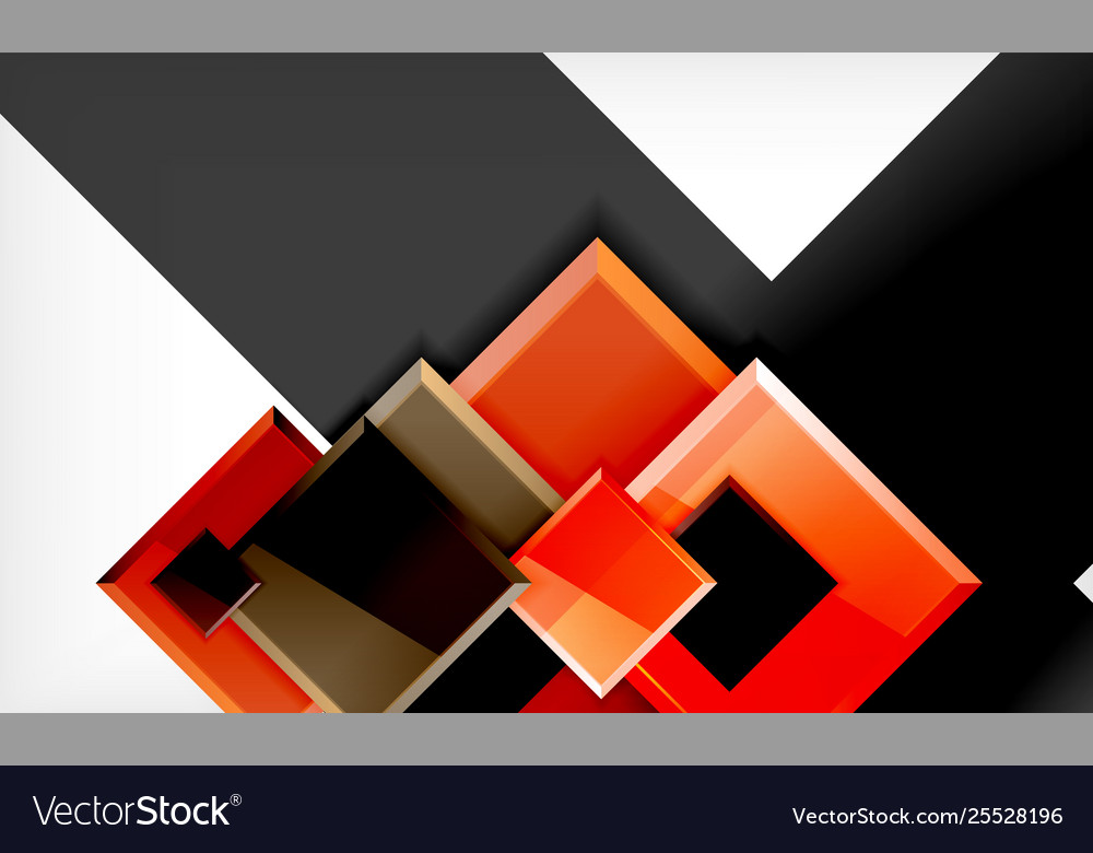 Colorful square and rectangle blocks background vector image Colorful square and rectangle blocks background
