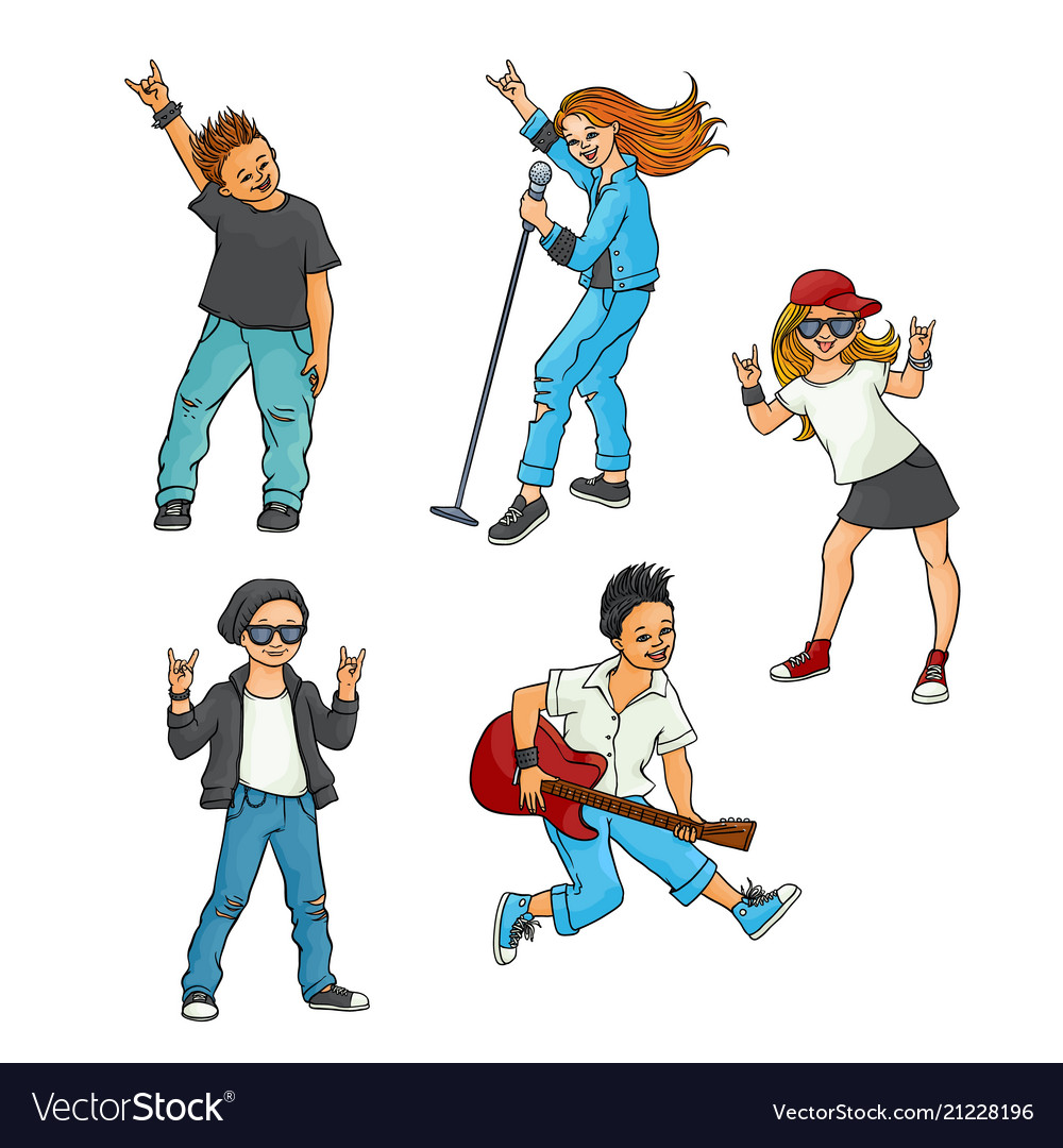 flat punk teens Flat punk teens