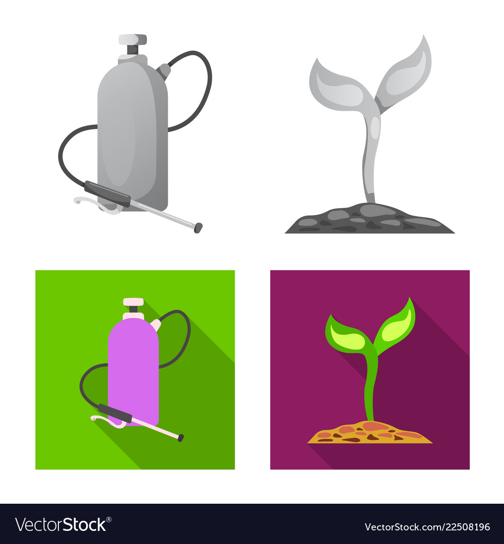 Isolated object of and icon set s