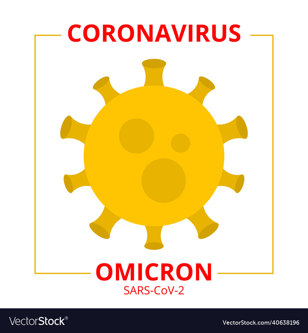 Omicron new sars mutation variant b11529 concept