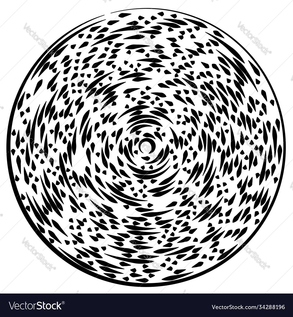 Radial radiating lines abstract burst element vector image Radial radiating lines abstract burst element
