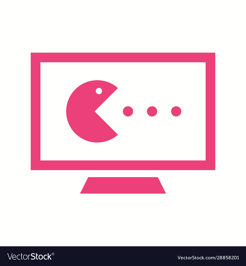 Beautiful pie chart glyph icon Royalty Free Vector Image