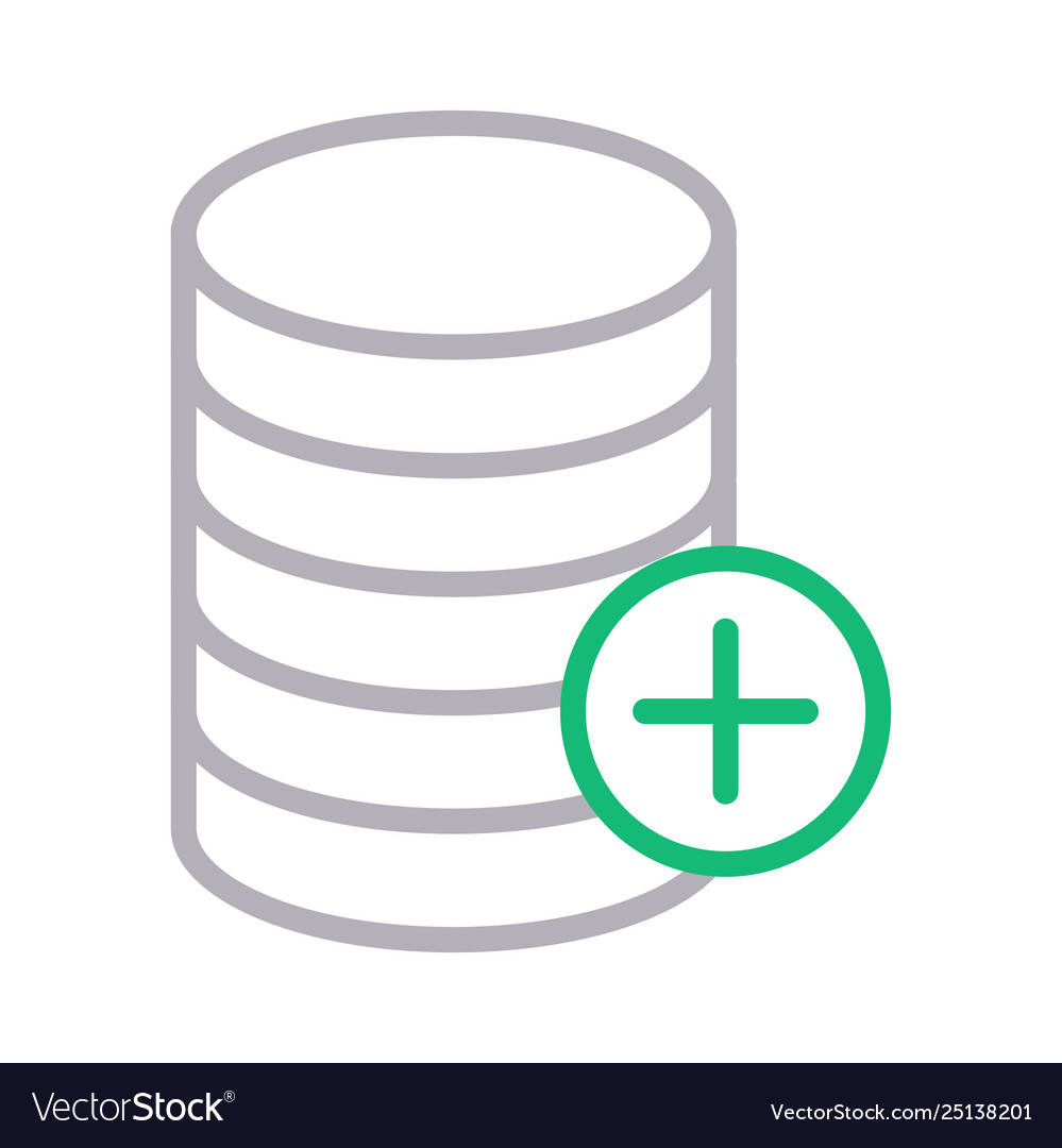 Database Icon - Add Data