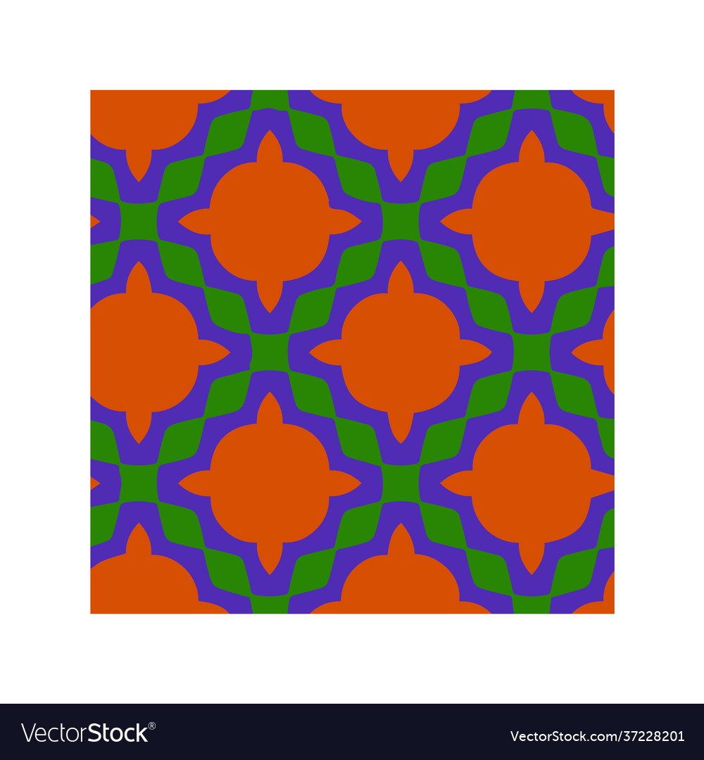 Geometric pattern with triangular elements