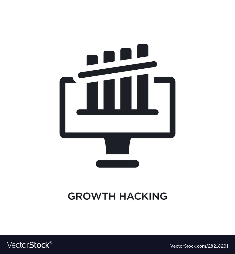 Growth Hacking Icon - Simple Vector
