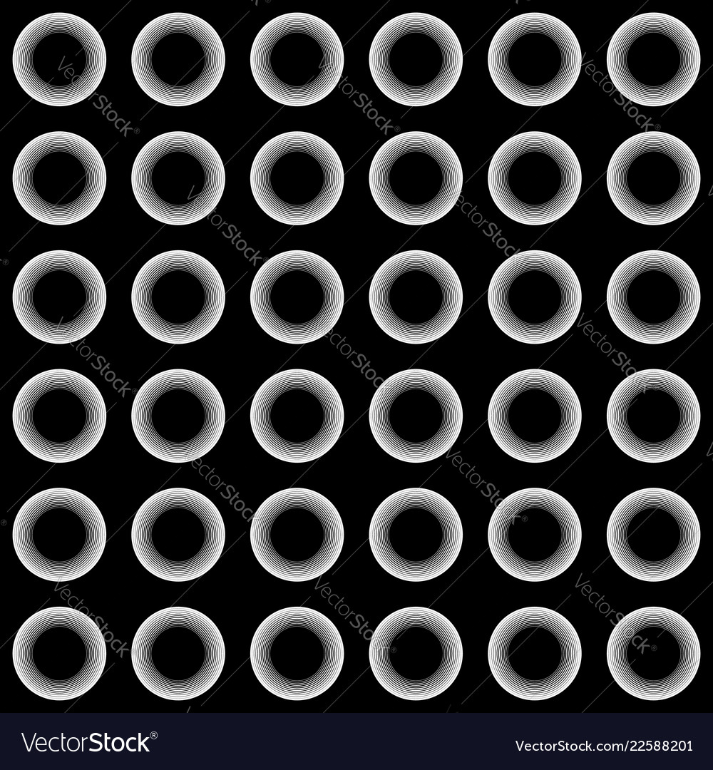 Mosaic of circles repeatable pattern - seamless