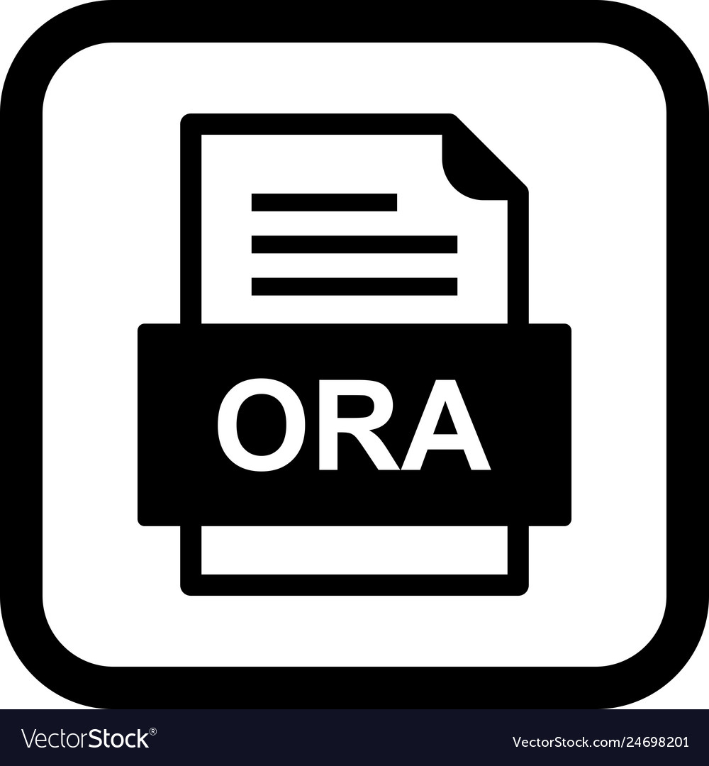 Ora file document icon