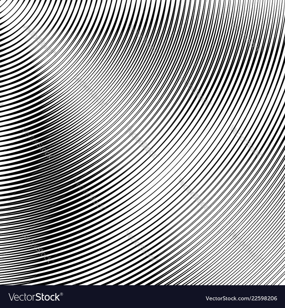 Kreismuster mit dynamischen unregelmäßigen Linien vector image Kreismuster mit dynamischen unregelmäßigen Linien