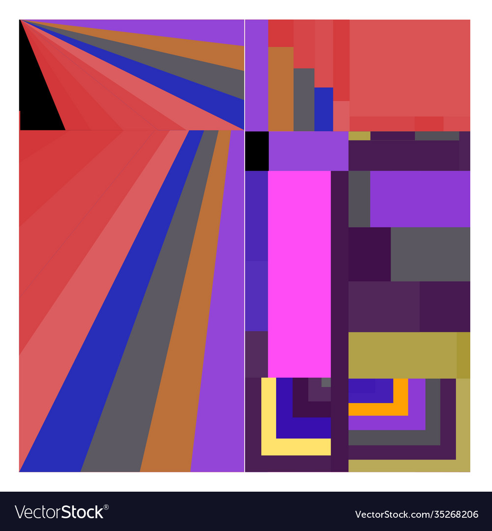Colorful geometric and curve background pattern Vector Image Colorful geometric and curve background pattern