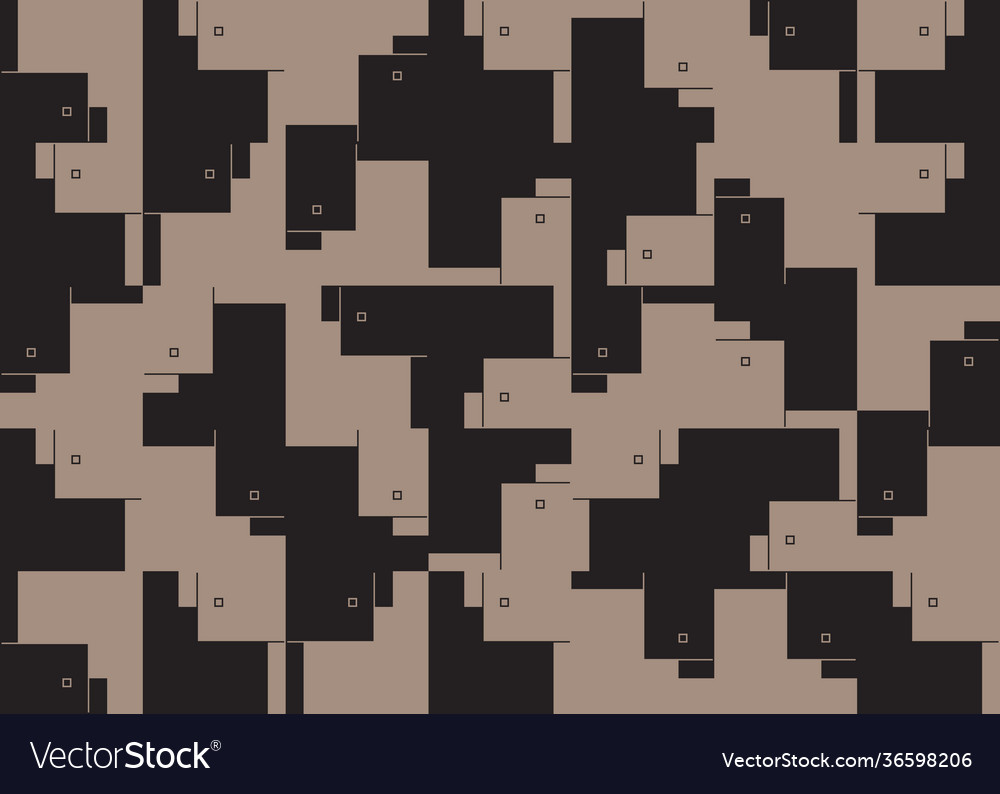 Deconstructed abstract pattern design vector image Deconstructed abstract pattern design