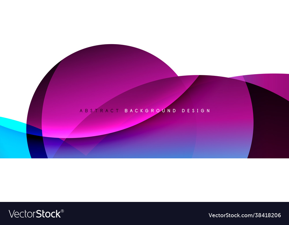 Trendy simple fluid color gradient abstract vector image Trendy simple fluid color gradient abstract