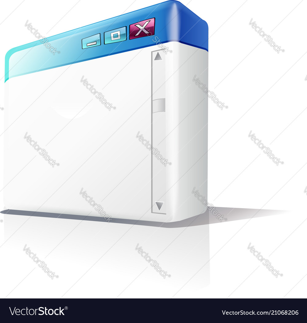 Web browser with 3d isometric