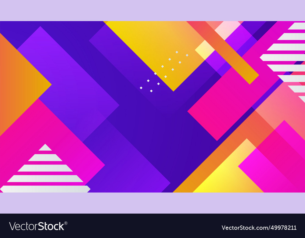 Abstract background with colorful geometric