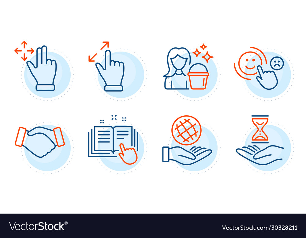 Customer satisfaction technical documentation vector image Customer satisfaction technical documentation
