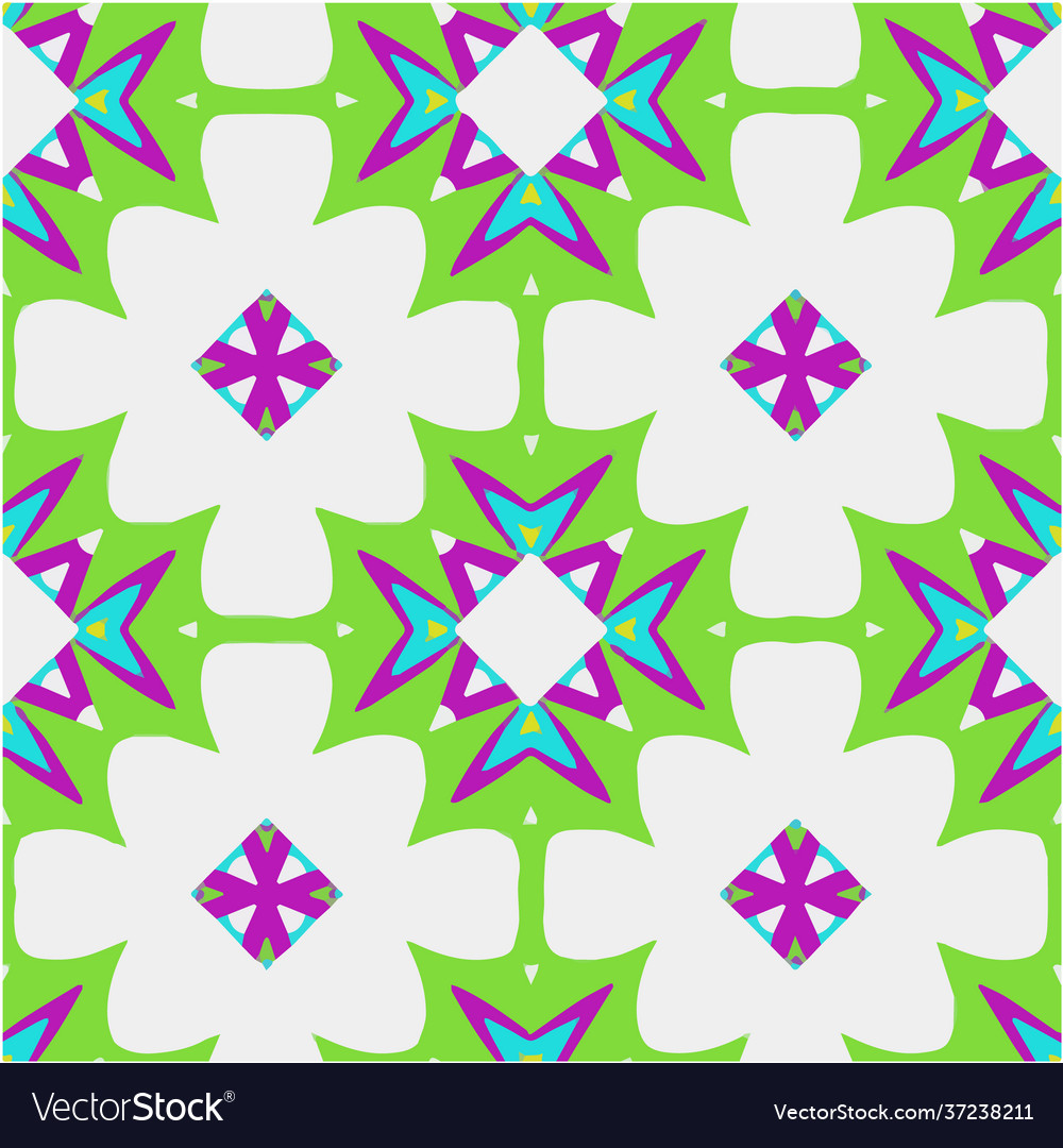 Geometric pattern with triangular elements