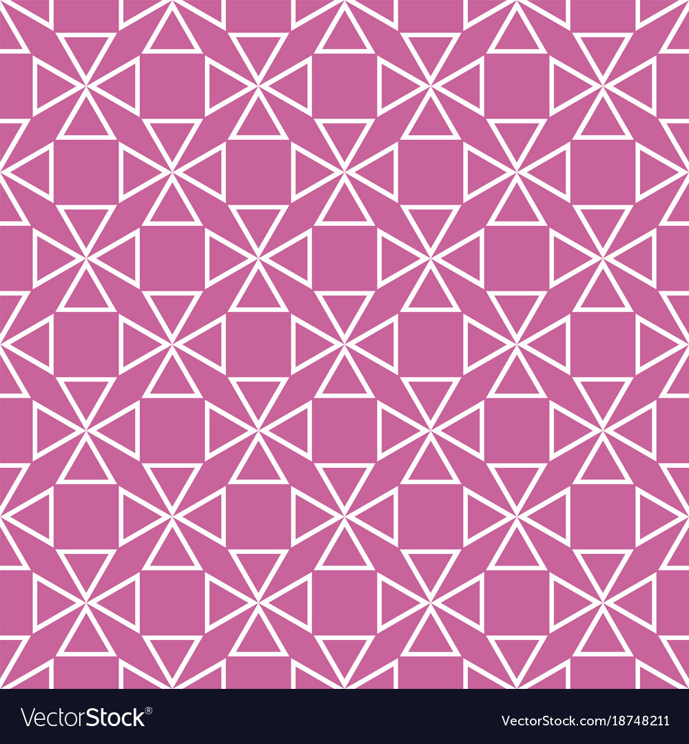 Geometric Triangle Pattern