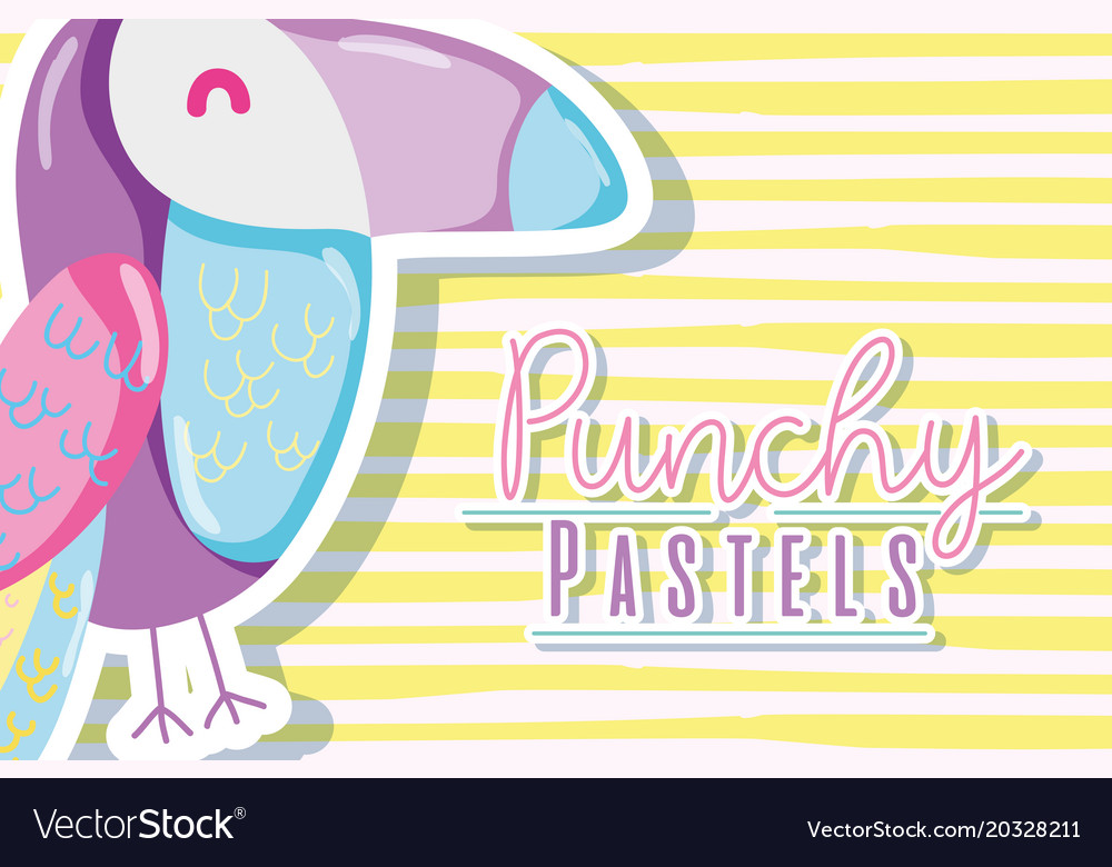 Punchy pastels concept