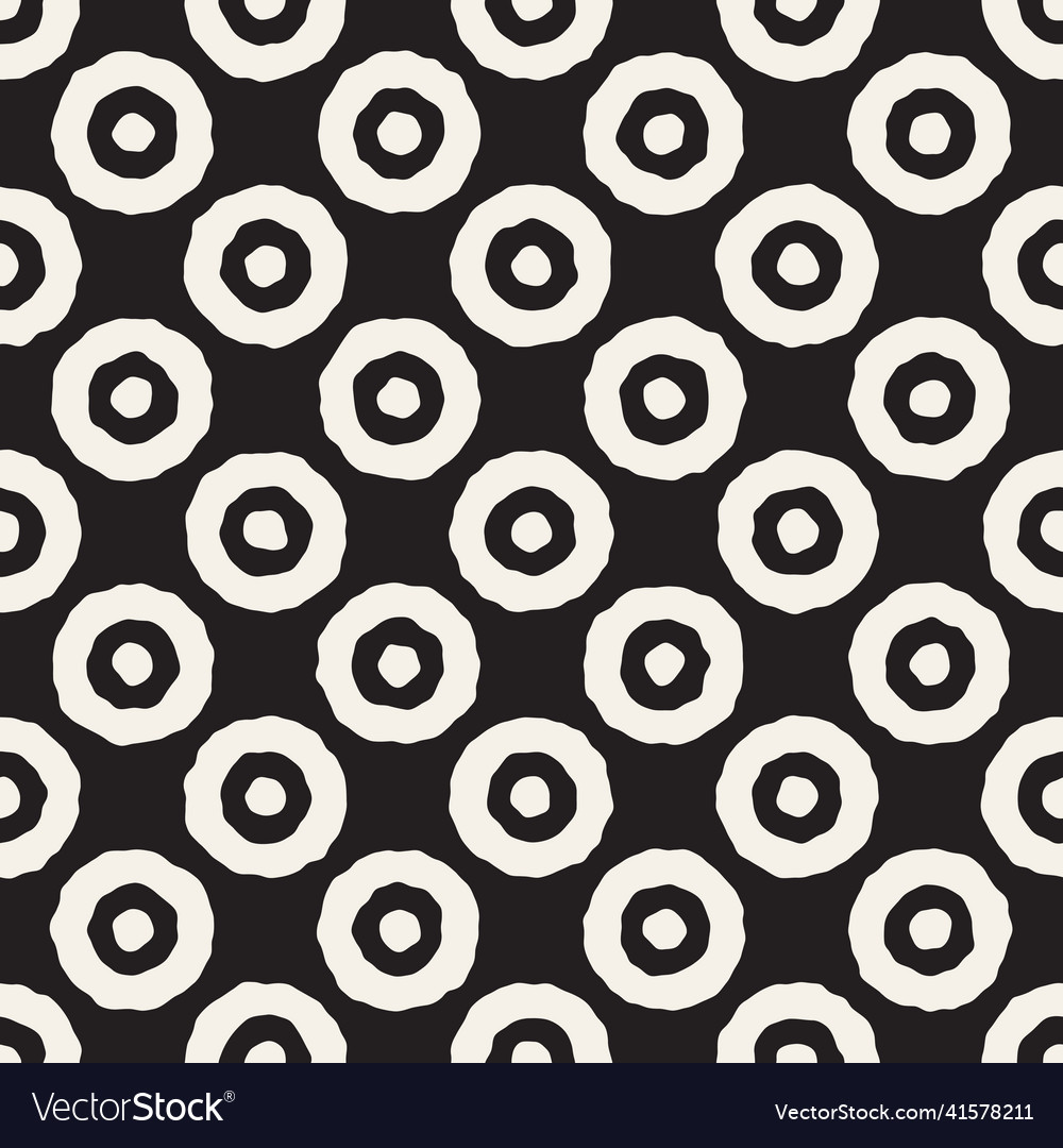 Seamless pattern repeating geometric elements vector image Seamless pattern repeating geometric elements