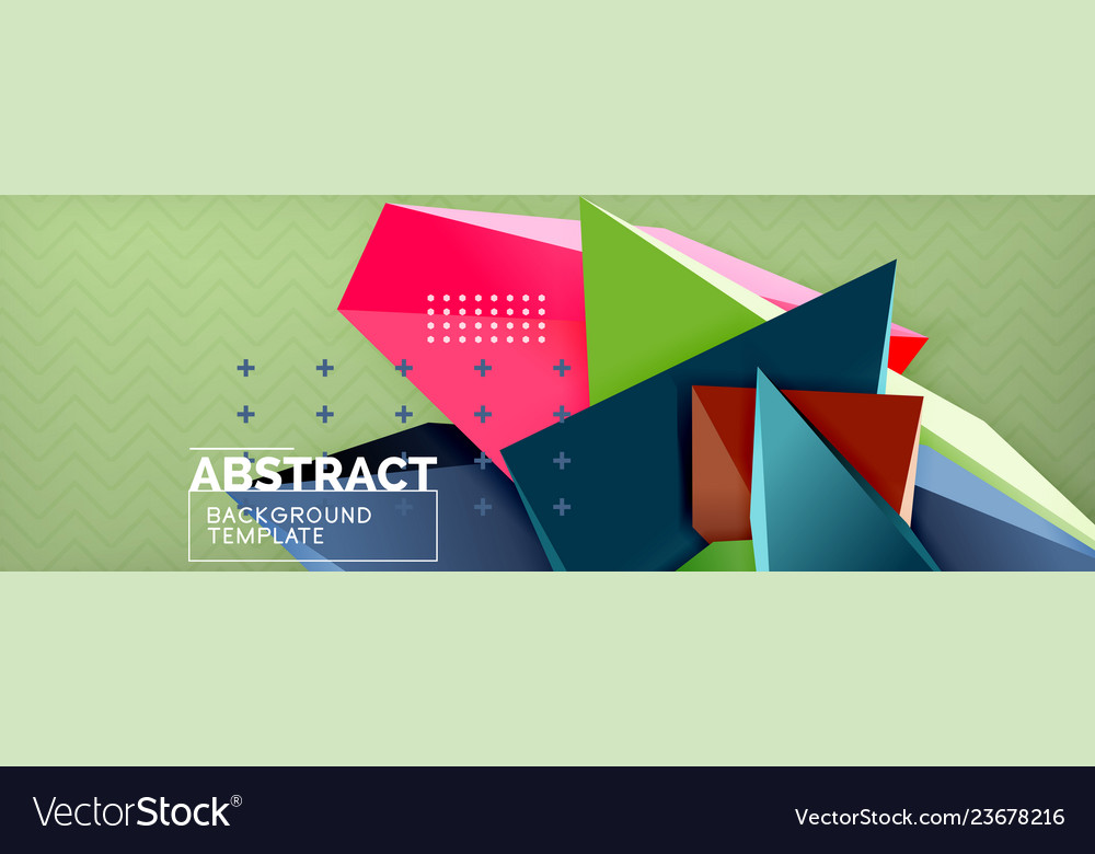 Abstract background colorful minimal Vector Image Abstract background colorful minimal
