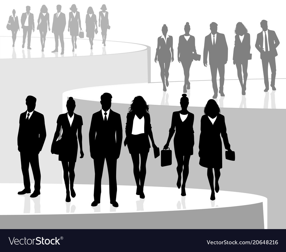 Business Teams Silhouette