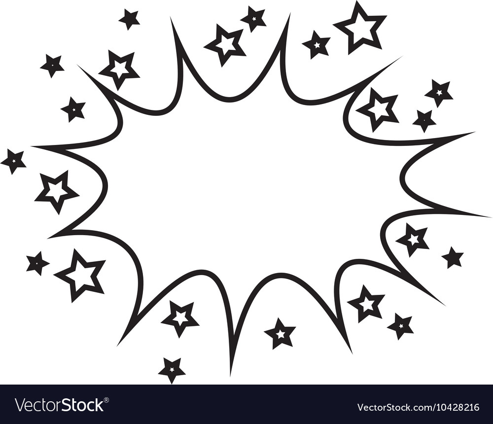 Comic bubble expression Royalty Free Vector Image