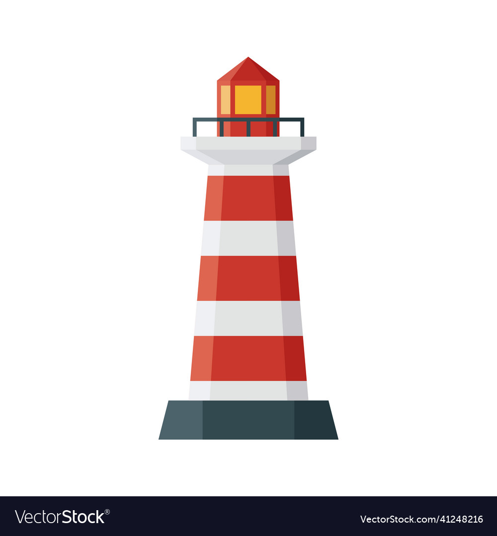 Lighthouse Royalty Free Vector Image VectorStock