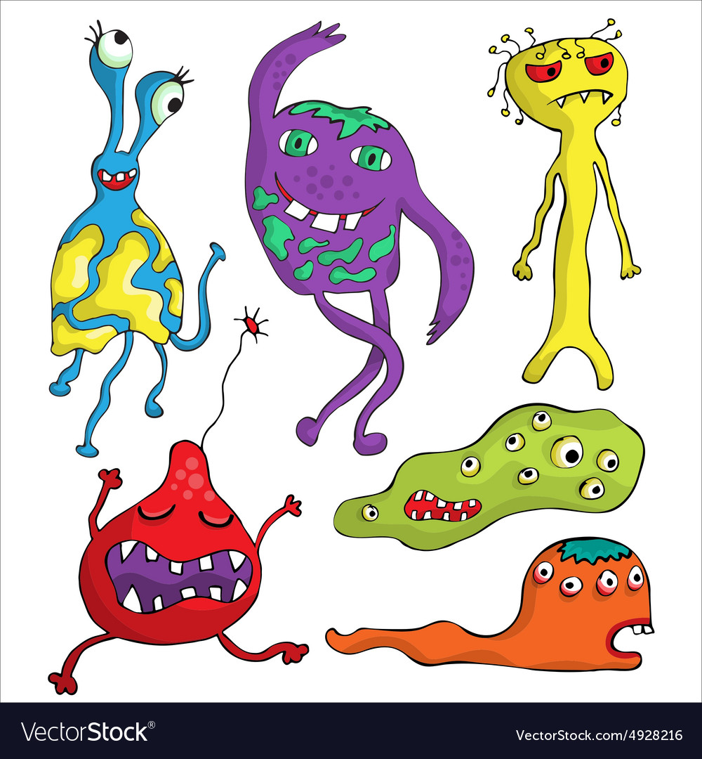 Monsters Royalty Free Vector Image - VectorStock