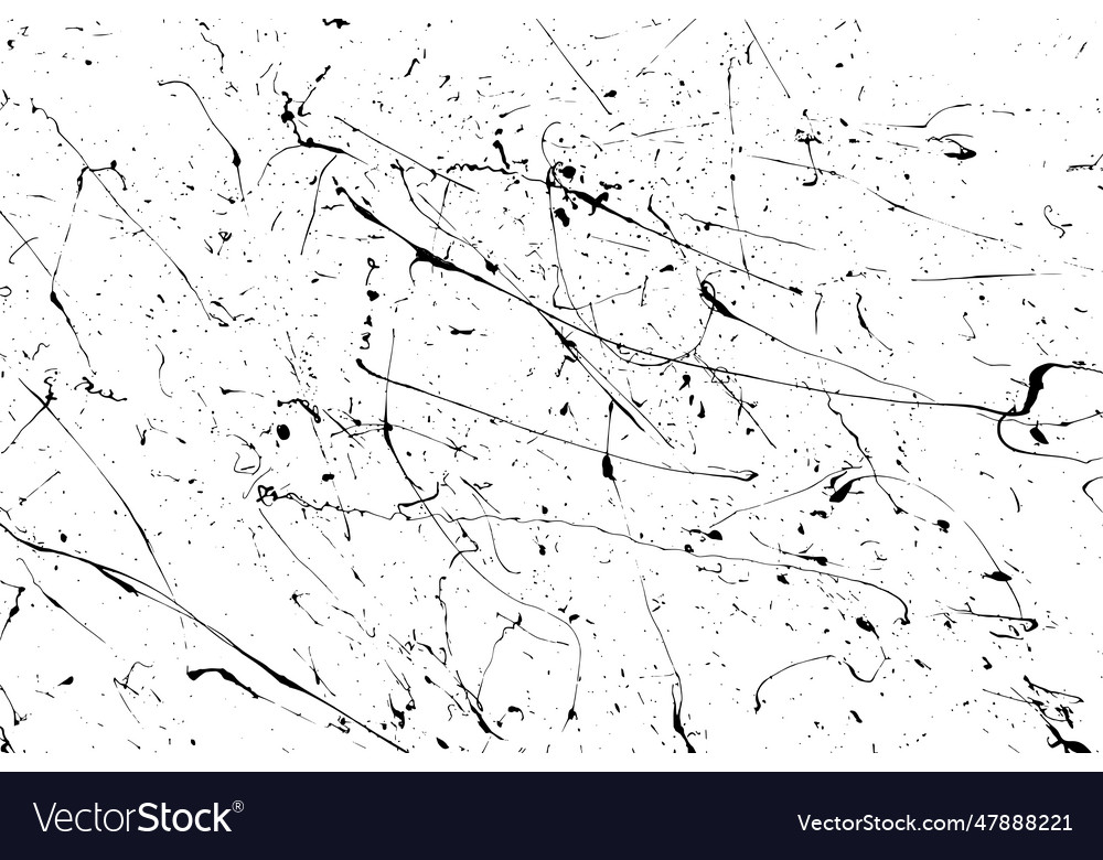Black paint splatter Royalty Free Vector Image