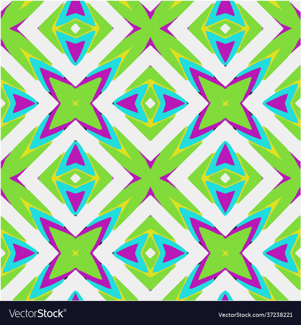 Geometric pattern with triangular elements