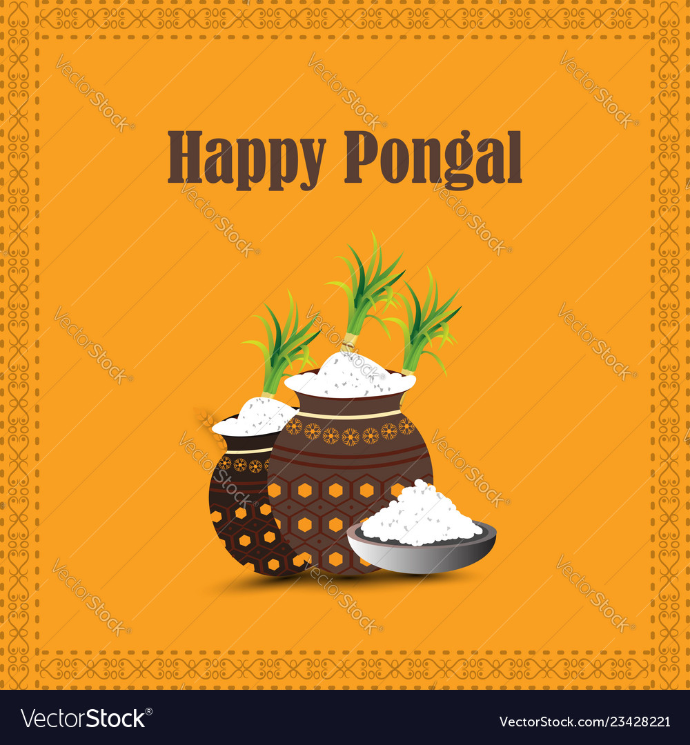 Happy pongal background