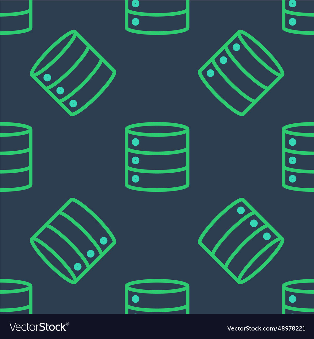Line server data web hosting icon isolated Vector Image Line server data web hosting icon isolated