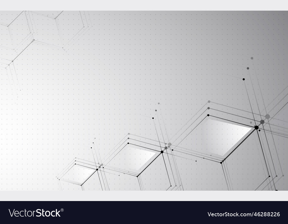 Abstract futuristic fade computer technology vector image Abstract futuristic fade computer technology
