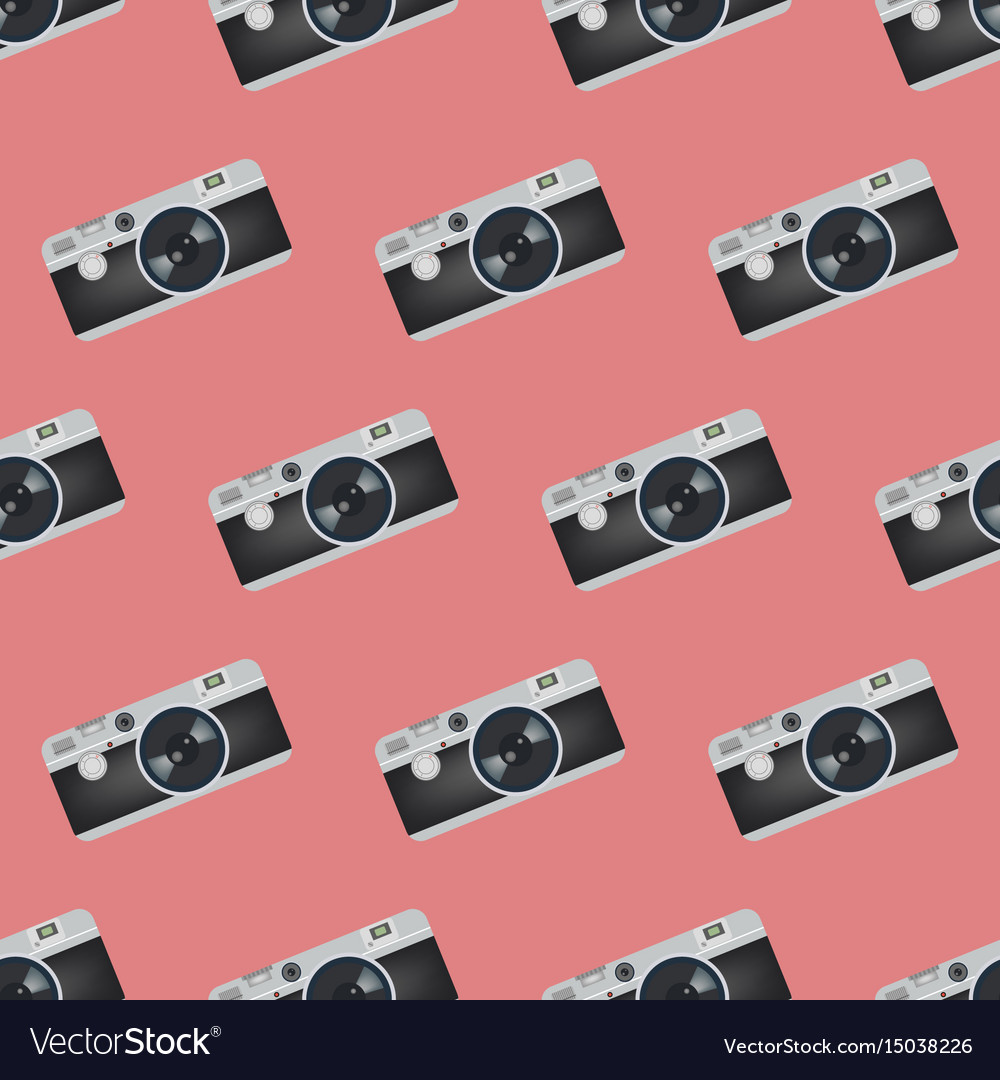 Camera seamless pattern