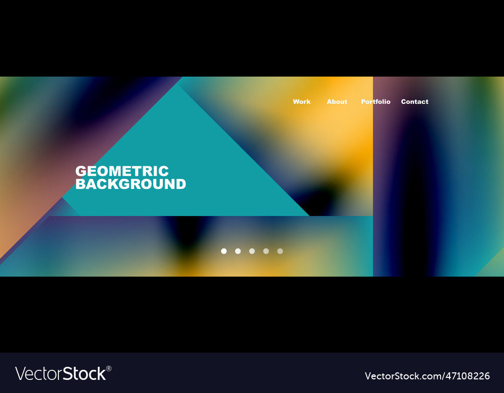 Dynamic lines triangles rectangles geometric vector image Dynamic lines triangles rectangles geometric