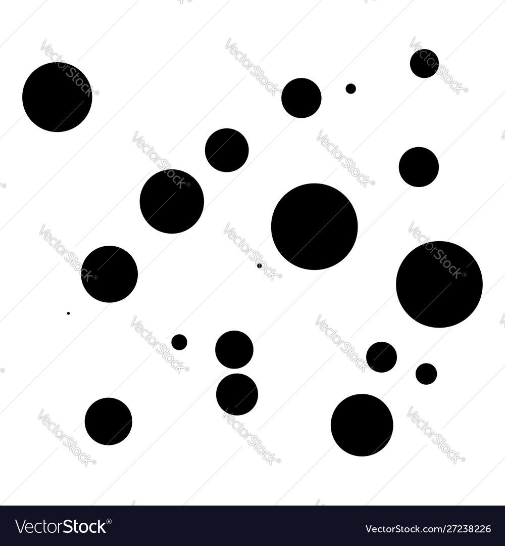 Random dots circles pattern pontillist screntone vector image Random dots circles pattern pontillist screntone