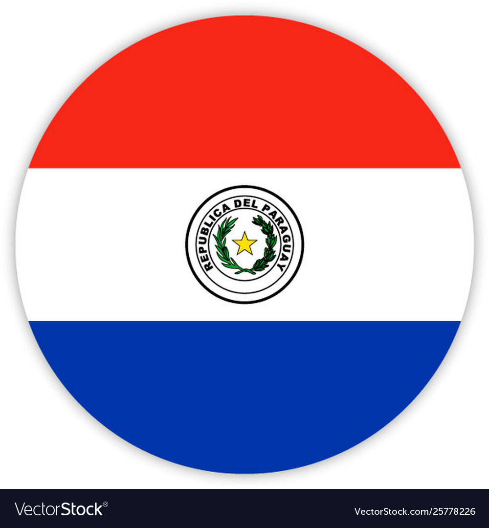 Simple round flag Vector Image Simple round flag