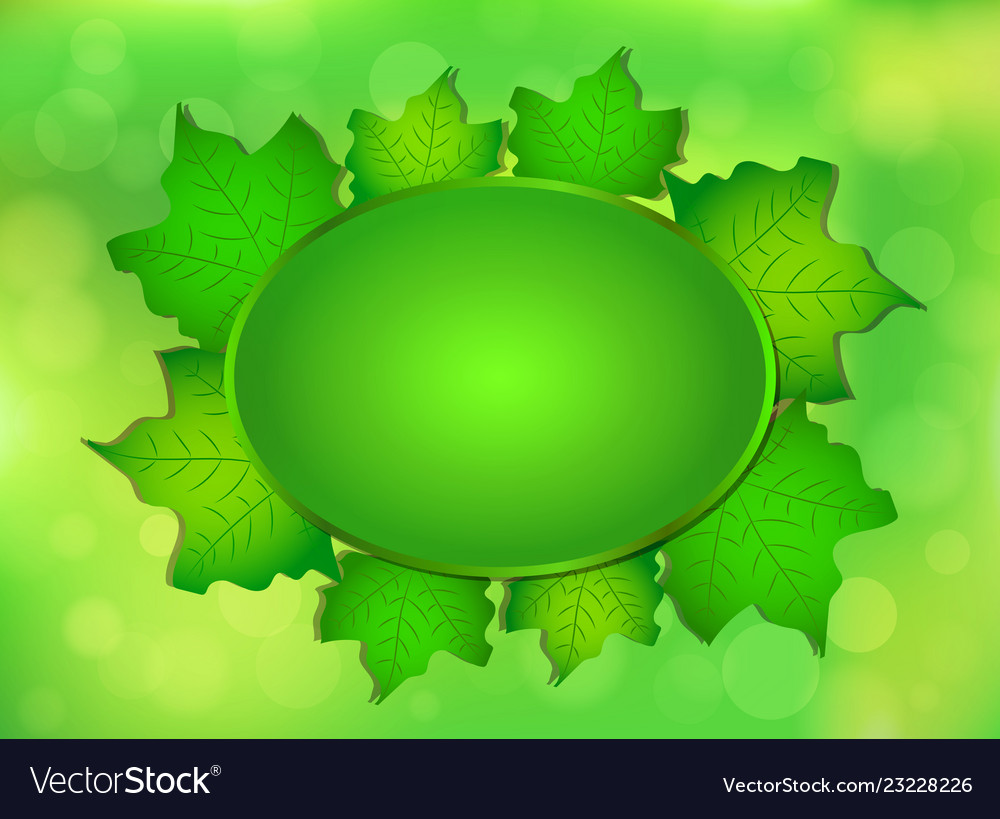 Spring design with space for copy vector image