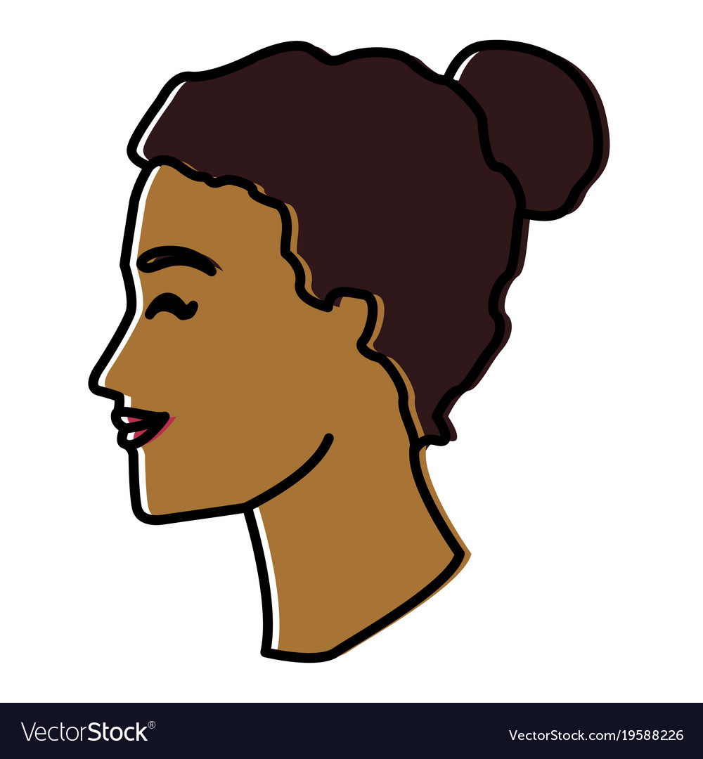 Woman Head Silhouette Royalty Free Vector Image 3754