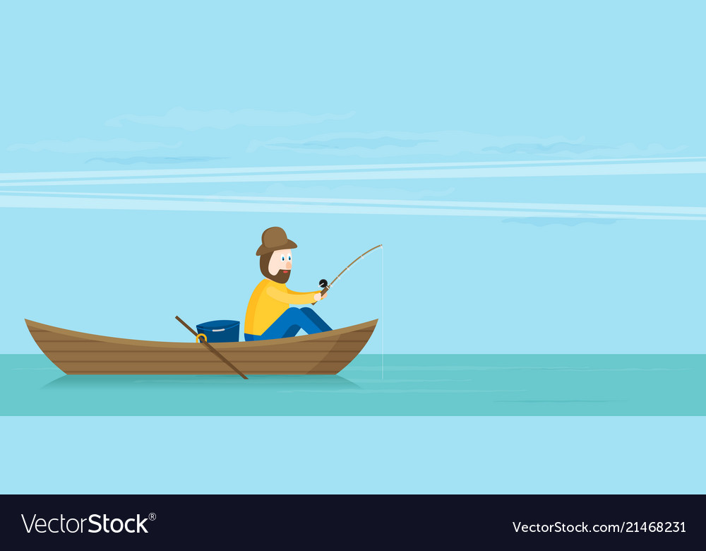 Fishman Royalty Free Vector Image - VectorStock