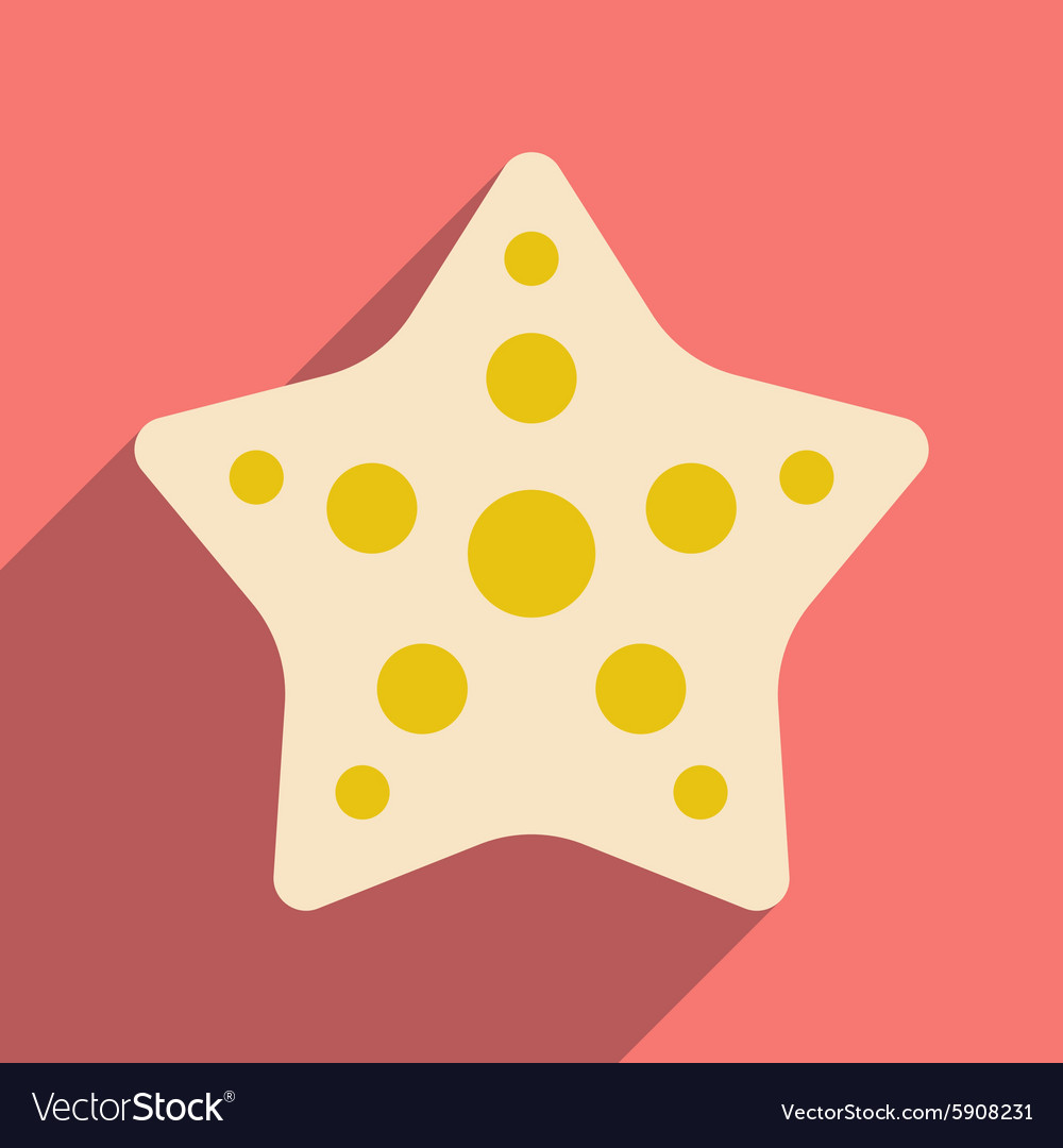 Flat with shadow icon and mobile application