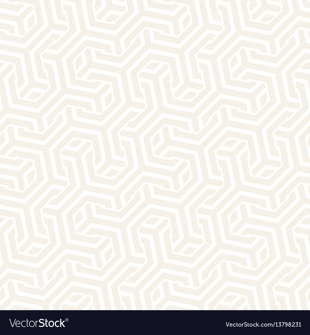 Interlaced Hexagonal Pattern