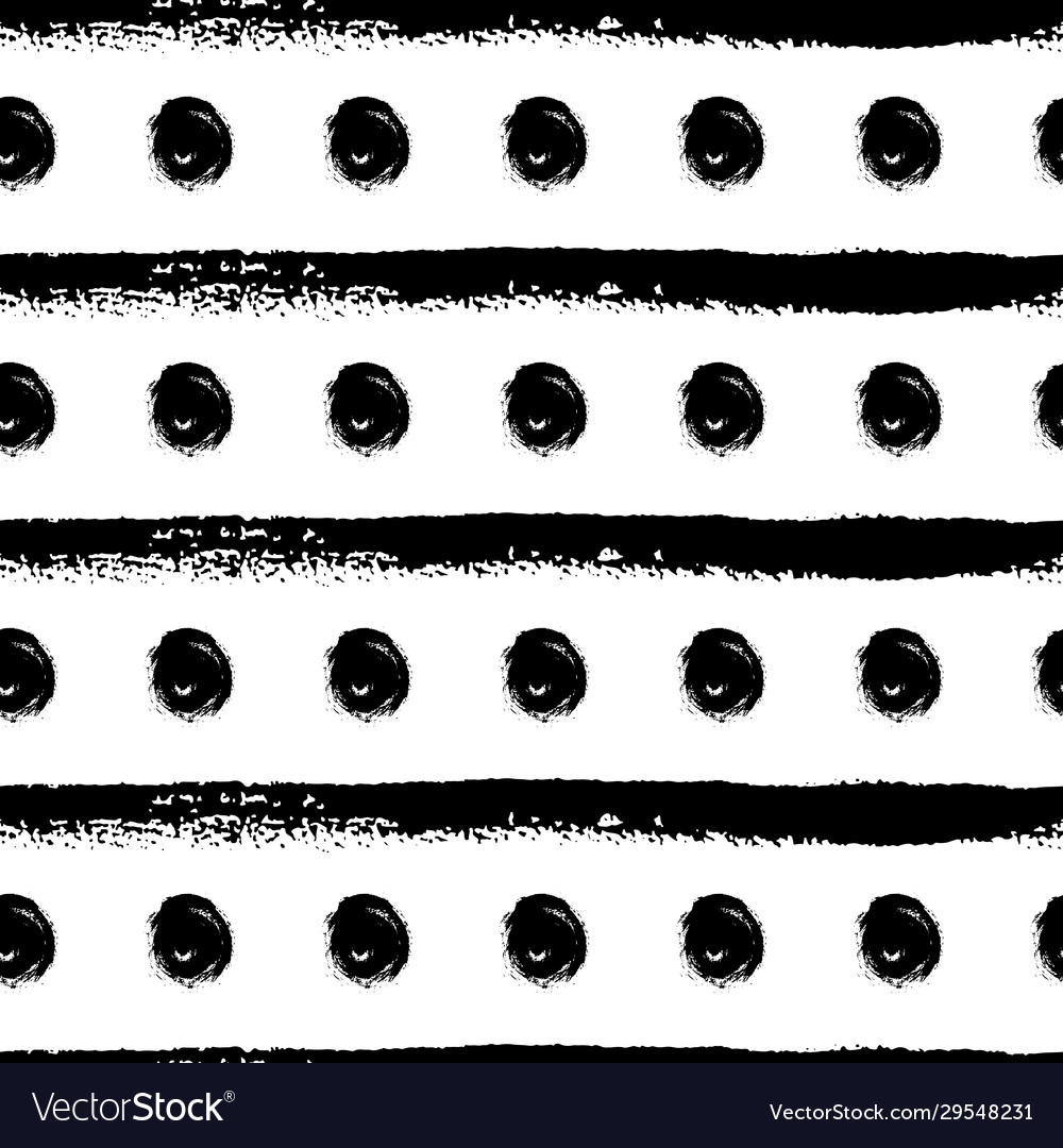 Monochrome seamless pattern with lines Vector Image Monochrome seamless pattern with lines