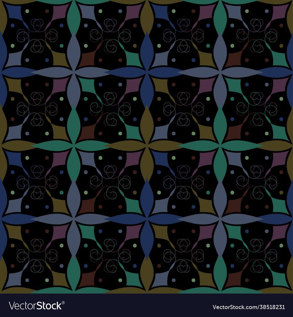 Seamless pattern colorful design Vector Image Seamless pattern colorful design